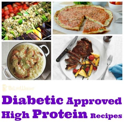 diabetic approved high protein recipes beliteweight weight loss services