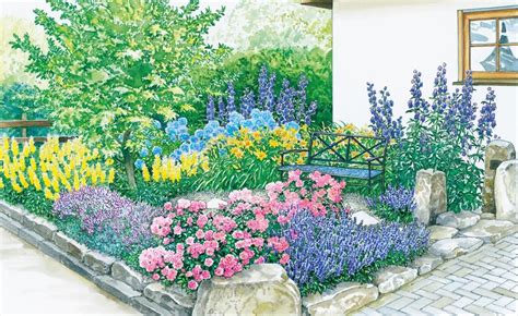 Hochbeet pflanzen garten pflanzen stauden halbschatten böschung bepflanzen großer garten pflegeleichter garten bepflanzung garten ideen landschaft. Aus einer öden Rasenfläche im Schatten einer Blaufichte ...