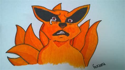 Naruto Nine Tails Drawing By Spiritwolfy Dragoart