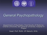 General psychopathology