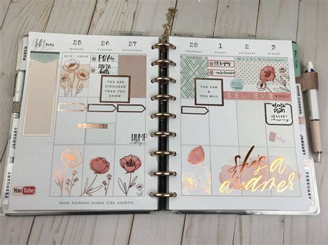 Happy Planner Vertical Layout Ideas You Ll Love Artofit