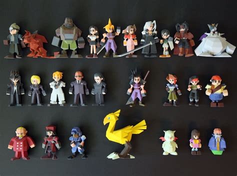 Ff7 Collection Figurines Polygone Forum Final Fantasy Vii Ff7fr
