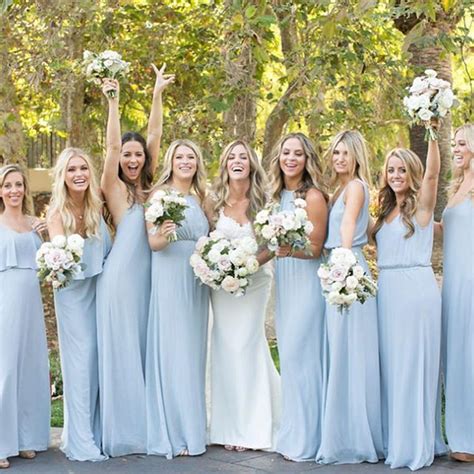 Which Bridesmaid Dresses Color You Can Choose Weddingstyle