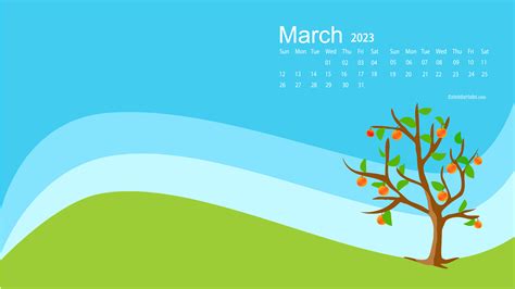Wallpaper For Desktop For March Calendar 2023 March 2020 Desktop