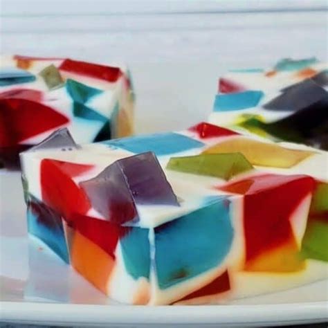 Stained Glass Jello Salad With Shortcuts Grits And Gouda