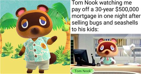 Animal Crossing 10 Tom Nook Memes That Prove The Game Makes No Sense