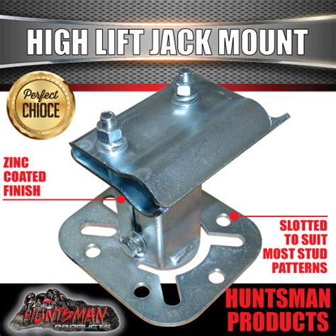 High Lift Jack Mount 4wd Mounts To Spare Wheel Holder Huntsmanproducts