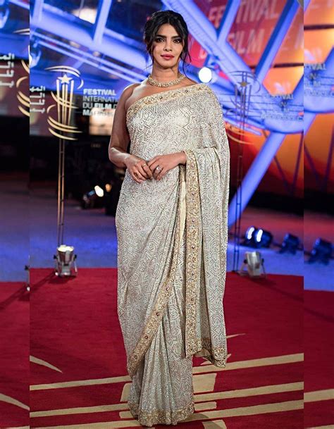 5 Times Priyanka Chopra Picked A Stunning Sari To Make A Statement Vogue India