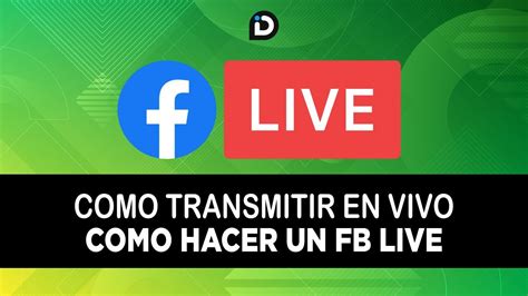 Como Transmitir Un Facebook Live En Vivo Con Obs Studio 2020 📺 Youtube