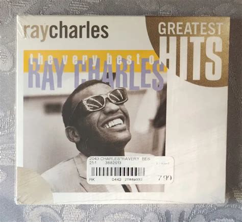 Ray Charles Greatest Hits The Very Best Of Ray Charles Cd 2000 Rhino
