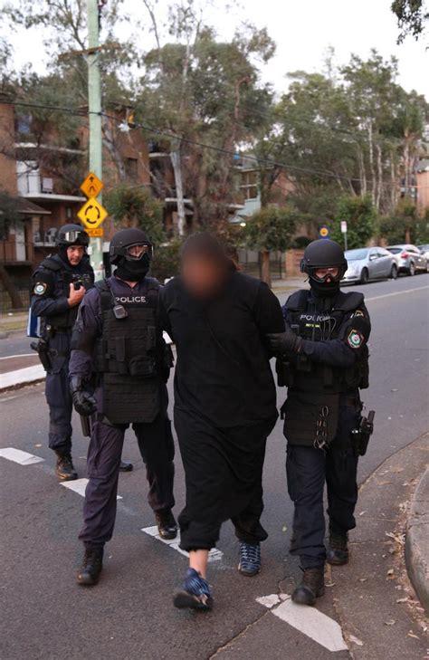 Sydney Terror Raids Five Men Arrested Following Parramatta Shooting Au — Australia’s