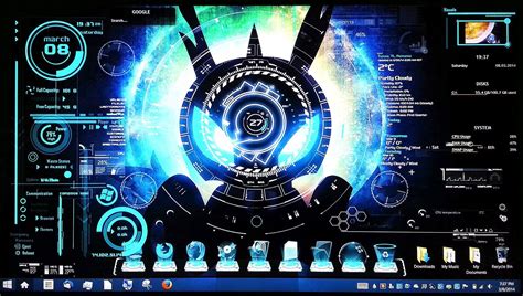 Part 1 Cool Desktop Customizations For Windows Rainmeter Jarvis