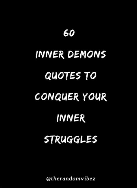 Inner Demons Quotes Inner Demons Quotes Demonic Quotes Quotes