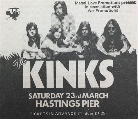 The Kinks Hastings Pier Rd March SMART