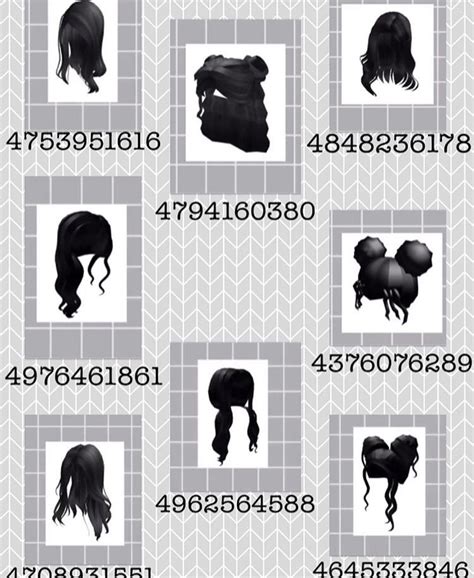 Roblox Bloxburg Black Hair Codes Pin By Bouncebop On Bloxburg Codes