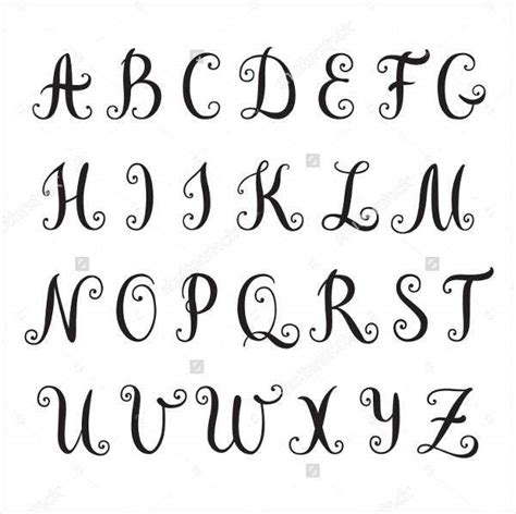 9 Fancy Alphabet Letters Free Psd Eps Format Download Free
