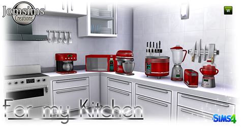 My Sims 4 Blog Kitchen Appliances By Jomsims