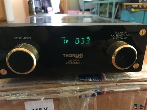 Thorens Tcd 2000 Top Load Cd Player With Headphone Out Photo 2692638