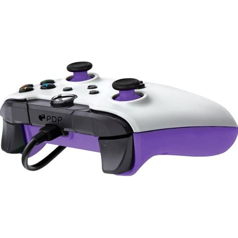 Pdp Wired Controller Kinetic White Gamepad Weißneon Lila Für Xbox