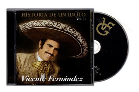 Vicente Fernandez Historia De Un Idolo Vol 1 Y 2 2 Cd Envío Gratis