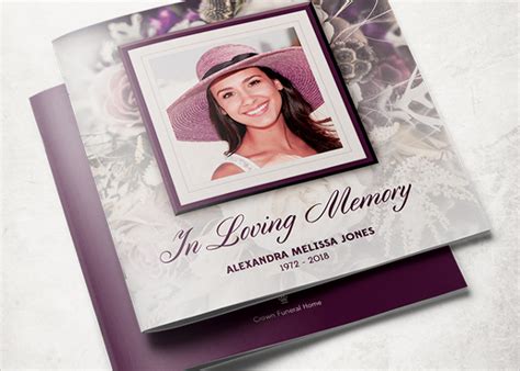8 Funeral Program Template For A Friend Free Psd Ai Eps Format