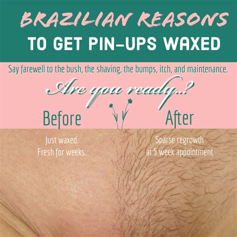 brazilian reasons to get waxed at pin ups