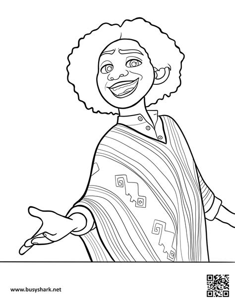 Camilo Madrigal Encanto Coloring Page Busy Shark