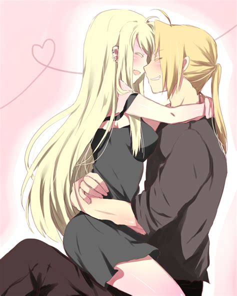 Edward Elric And Winry Rockbell Fullmetal Alchemist Drawn By Mitsu