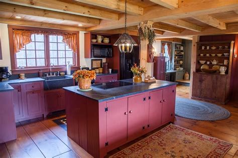 New England Homes~ 960×639 Farmhouse Style Kitchen Decor New