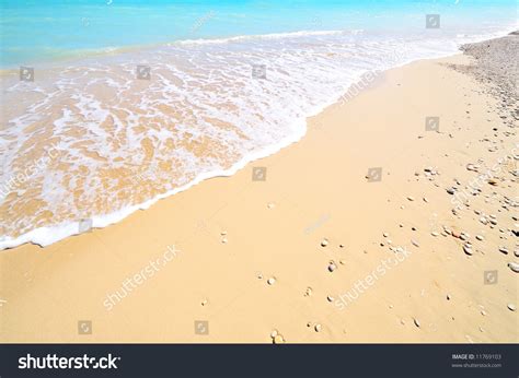 Gorgeous Mediterranean Beach In Summertime Stock Photo 11769103