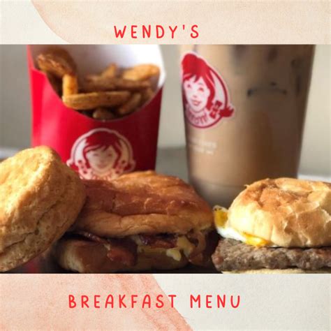Wendys Breakfast Menu With Prices