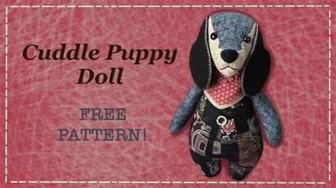 Cuddle Puppy Doll Free Pattern Full Step By Step Tutorial With
