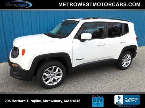 Used 2017 Jeep Renegade Latitude 4x4 For Sale 23800 Metro West