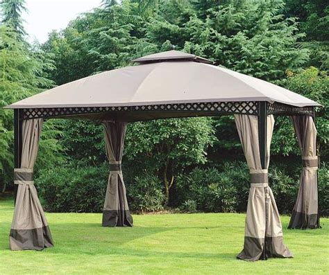 For years, garden winds has sold replacement covers that fit various gazebos branded under sunjoy, pacific casual, numark. Wilson & Fisher Windsor Gazebo with Netting, (10' x 12 ...