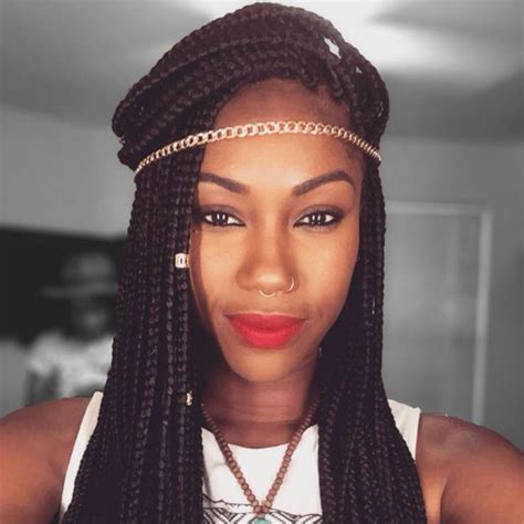 Three Ways To Bling Out Your Box Braids With Jewelry Un Ruly