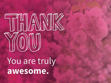 Thank You You Are Truly Awesome By Samantha Slade On Dribbble