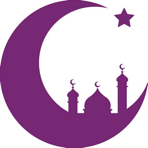 Ramadan هلال قبة مسجد هلالرمضان Sticker By Aneen4