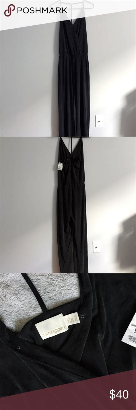 Spandex is designed for a skintight fit against the body and enhances the beauty of hips, asses, and legs when worn by women. NWT CYNTHIA ROWLEY jumpsuit | romper t back NWT | Jumpsuit ...