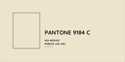 About Pantone 9184 C Color Color Codes Similar Colors And Paints
