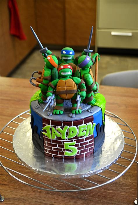 Teenage Mutant Ninja Turtles Birthday Cake Ideas Teenage Mutant Ninja Turtles Birthday Party