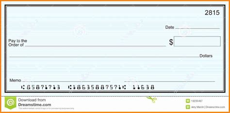 Ms Word Check Template Beautiful 25 Of Blank Check Template In 2020