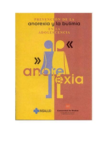 Prevención De La Anorexia Y La Bulimia En La Adolescentes Elias Calei