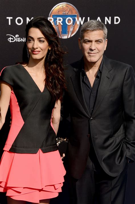 Vidéo Amal Clooney Et George Clooney Lors De La Première De
