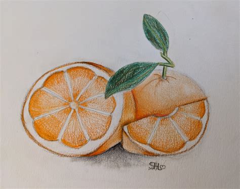 How To Draw And Shade Realistic Fruit Using Colored Pencils Small