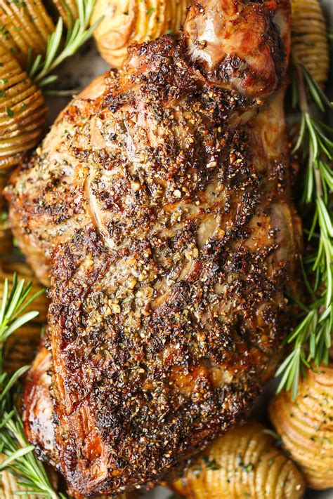 Easy Oven Roasted Leg Of Lamb Recipe Hot Sex Picture