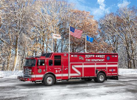 New Pierce Fire Truck Arrow Xt Walk In Heavy Duty Rescue Delivered To