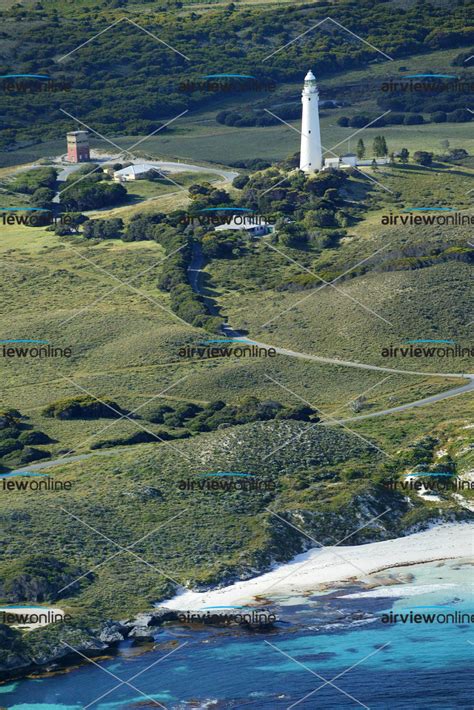 Aerial Photography Rottnest Island Lighthouse On Wadjemup Hill