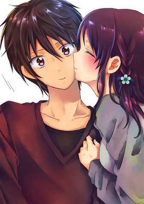 Anime Girl Anime Love Anime Couple Anime Kiss Anime Cute Anime