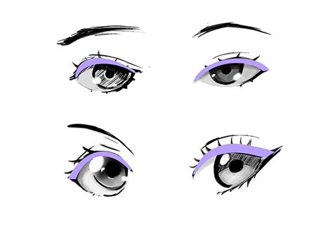 How To Draw Anime Eyes From Different Angles Youll Learn How To Draw