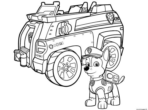 Free printable monster truck coloring pages. Free Download paw patrol chase police car coloring pages ...